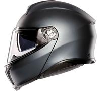 AGV Tourmodular, casque rabattable XL Mat-Gris Foncé Mat-Gris Foncé