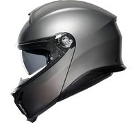 AGV Tourmodular, casque rabattable XS Mat Gris Mat Gris