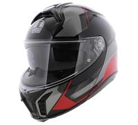 AGV Tourmodular Perception, casque rabattable XXL Noir/Gris/Rouge Noir/Gris/Rouge