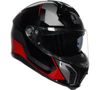 AGV Tourmodular Perception Casque, noir-rouge, taille XS pour homme