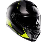 AGV Tourmodular Perception, casque rabattable S Mat Noir/Gris/Jaune Néon Mat Noir/Gris/Jaune Néon
