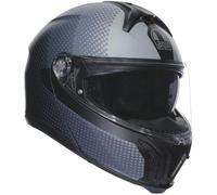 AGV TOURMODULAR TEXTOUR casque modulable noir-gris mat XXL
