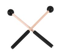 Agwuoetr 1 Paire de de Tambour de Langue en Caoutchouc Souple de Tambour de TêTe pour Tambours de Langue de Batterie et Percussions de Clavier