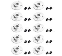 Agwuoetr 10 Pcs/Lot Engrenage de Direction en Métal Disque Stent 25 T Bras Servo Type Rond pour RC Robot Voiture