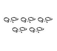 Agwuoetr 10 Pièces Nouveau Capteur de Vitesse de Roue ABS MK585279 + MK585280 Arrière Gauche et Droite pour Fuso PRESTIJ /5