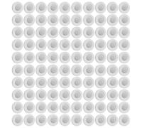 Agwuoetr 100 Pièces de Support de Télécommande Magnétique, Fixation Murale, Crochets de Rangement Adhésifs pour TV/Climatiseur, Crochets D'Organisation pour