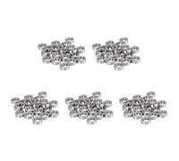 Agwuoetr 100 Pièces MR106-ZZ Roulement 6X10X3Mm Roulement à Billes Blindé en Métal Pré-Lubrifié avec Roulement à Billes Radial à Graisse