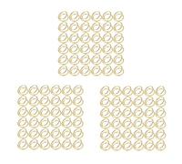 Agwuoetr 108 Pcs MéTal Spirale Ronde Boucles Simples Ronds de pour Mariages RéCeption DîNer Buffet Table DéCor Or