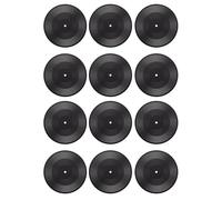 Agwuoetr 12 Disques Vinyles Vierges de 12 Pouces, Décoration Vintage, Faux Disques Vinyles Vierges pour une Esthétique Murale