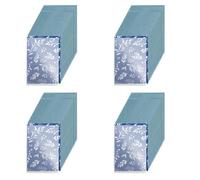 Agwuoetr 120 Feuilles de Papier Cyanotype, Kit de Papier D'Art Solaire, Papier à Dessin Solaire Papier D'Impression Nature pour Enfants Adultes Artisanat D'Art