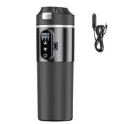 Agwuoetr 12V 24V Tasse Électrique Chauffante pour Voiture 500ml, Contrôle Intelligent de la Température, Écran Tactile, Tasse Isolée