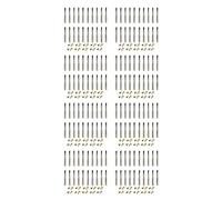 Agwuoetr 160 Pièces Séries Lyre Harpe Goupille de Réglage Clous avec 160 Pièces Séries Rivets Ensemble pour Lyre Harpe Petite Harpe Instrument à Cordes Musical