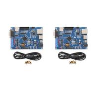 Agwuoetr 2 Ensemble de Carte de Développement de Contrôle Industriel STM32F407VET6 Apprentissage 485 Dual Can Ethernet Internet des Objets STM32