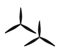 Agwuoetr 2 Hélices Électriques Tripales 13 X 8 X 3,3 cm, Rotation Horaire et Antihoraire, pour Drone Quadricoptère RC FPV