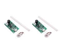 Agwuoetr 2 Pcs 16MM 20MM 1.5-2W Ultrasons Mist Maker Atomiseur Transducteur Atomiseur Film Plaque Accessoires Humidificateur Joint en Caoutchouc