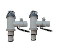 Agwuoetr 2 Pièces de Valve à Piston de Remplacement avec Supports pour Piscine Hors-Sol. et Facile à Installer.