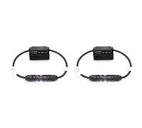 Agwuoetr 2 PièCes ExtéRieur ÉTanche 55Amp DC 2000V Connecteur Solaire Style Panneau Solaire Diode Connecteur IP67 pour Combiner Box