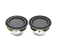 Agwuoetr 2 Pièces Haut-Parleur Audio 4Ω 5W 40Mm 1.5 Pouces Gamme Complète Multimédia pour Bricolage Son Mini Home Cinéma