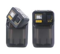 Agwuoetr 2 Pièces Lampe de Poche LED Rotative 380LM Torche Porte-Clés Portable Type-C Outil de Travail Extérieur Rechargeable Affichage de la Puissance Lumineuse