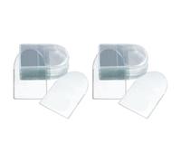 Agwuoetr 200 Pièces Porte-Monnaie à Poche, Porte-Monnaie Individuels en Plastique Transparent de 2 Pouces, Petits Manchons pour Pièces de Monnaie