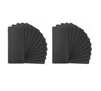 Agwuoetr 24 Pièces Séries de Tissu de Réparation Thermocollant 4.92X11 Pouces Fer sur Les Patchs de Vêtements pour Réparer Les Pantalons Fixes Poches Trous Genoux Coudes