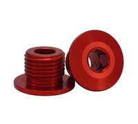 Agwuoetr 2pcs Vis de Boulons CNC Vis de Roue pour Le Vélo de Moto Électrique sur-Ron X/S Rouge