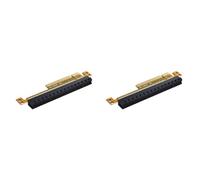 Agwuoetr 2X Adaptateur de Carte D'Extension de Convertisseur D'Extension PCI-E Express 8X à 16X Extension Mâle à