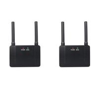 Agwuoetr 2X Amplificateur 500MW Amplificateur de Signal de Répéteur sans Extension de Code d'apprentissage pour Bouton D'Appel T117 433MHz F4408A Prise UE