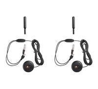 Agwuoetr 2X Antenne de Télévision Numérique HD D'Intérieur Réception Longue Portée de 120 Miles avec Amplificateur de Signal pour 4K 1080P VHF UHF