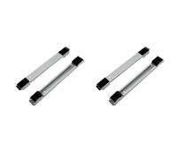 Agwuoetr 2X Base de Machine à Laver Pieds de Chariot Support de Réfrigérateur Télescopique Réglable Mobile Roue pour Sèche-Linge Réfrigérateur - Gris