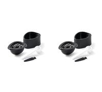 Agwuoetr 2X Capsule de Café 2 en 1 pour Machine 9662.62, Filtre Rechargeable, Remplacement de Capsule de Café Et Thé-A