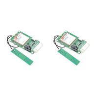 Agwuoetr 2X Carte Mère SIMCOM 4G LTE Cat1 A7670E avec Emplacement pour Carte SIM TTL UART 2G LTE-FDD B1/B3/B5/B7/B8/B20 GSM 900/1800 MHz