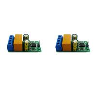 Agwuoetr 2X DC6-24V 2A Module de Relais de Contrôleur de Polarité Inversée Bistable Autobloquant DR55B01 Carte de Contrôleur/Arrière Du Moteur