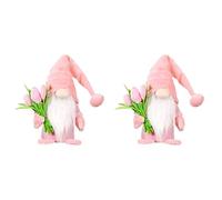 Agwuoetr 2X Décorations D'Intérieur de Gnomes, Décorations de Vacances de GNOME de et D'Été, Gnomes en Peluche Tomte Faits à la Main