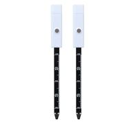 Agwuoetr 2X Humidimètre de Sol Compteur D'Eau pour Plantes pour Intérieur et Extérieur Sonde Intelligente avec 3 Voyants de Couleur pour Jardin, Pelouse