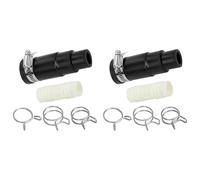 Agwuoetr 2X Kit de Connecteur Lave-Vaisselle pour L'Élimination des Déchets, Adaptateur Tuyau de Vidange pour Lave-Vaisselle, Connecteur Tuyau de Vidange, Kit Connexion A