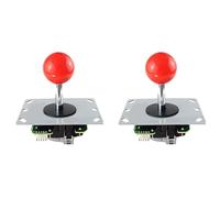 Agwuoetr 2X Manette de Commande de Manette D' Manette de Manette avec Carte de Circuit Imprimé 5P Broche Sans Manette Lumineuse Poignée de Console de D