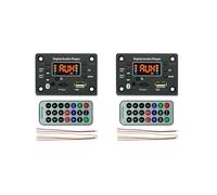Agwuoetr 2X Module Lecteur MP3 Compatible Bluetooth JQ- avec Amplificateur de Puissance Carte Décodeur Amplificateur Module Radio FM de Voiture