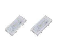 Agwuoetr 2X Nouvelle LumièRe LED W10515058 AméLioréE Compatible avec //, RéFrigéRateur CongéLateur