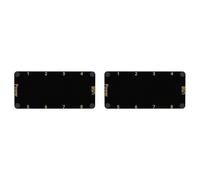 Agwuoetr 2X SignalRGB OpenRGB Contrôleur Asynchrone Universel 8 Ports 5 V 3 Broches ARGB HUB pour Boîtier D'Ordinateur, Ventilateurs de Refroidissement, Bande Lumineuse