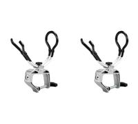 Agwuoetr 2X Support de Support de Canne à Pêche Support Yacht Kayak Yacht Outil de Matériel de Pêche Support de Canne Rotatif à 360 Degrés.