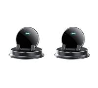 Agwuoetr 2X Support de Téléphone Universel pour Tableau Bord Voiture, Rotation à 360 °, Support de Téléphone en Silicone, Utilisation à Une Main