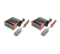 Agwuoetr 2X WH8040 Contrôleur D'Humidité Numérique Instrument de Contrôle D'Humidité Électronique Régulateur Commutateur Capteur Hygromètre 1-99% 220V