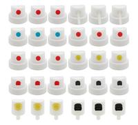 Agwuoetr 30 PCS Can Buzzle, Bouchons de Peinture en Aérosage Buchons Bouchons Conseils Buzle Bulle Spap Bulle