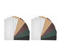 Agwuoetr 30 Pièces de Tissu de Réparation Thermocollant 4,92 X 11 Pouces Fer sur Les Patchs de Vêtements Fer sur Le Kit de Réparation pour Réparer Les Trous de Poches de Pantalon