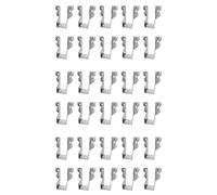 Agwuoetr 30 Pièces Supports D'Attache Solides LU24 2X4 Cintre de Solive Galvanisation Cintres de Solive à Frontal pour Attaches D'Ouragan en Bois Attaches de Chevrons