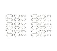 Agwuoetr 36 Pièces 800-801 6-3/8 Pouces, 6-1/2 Pouces, 6-5/8 Pouces, Clips de Connecteur Retenant Les Clips de Ligne de Refroidissement de Transmission