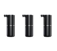 Agwuoetr 3X Distributeur de Savon Automatique, 380 ML, Mural Électrique, Distributeur de Savon Automatique sans Contact, Mousse Rechargeable par USB