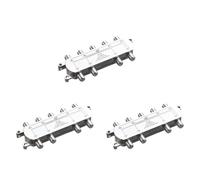 Agwuoetr 3X Diviseur de Câble Coaxial Numérique 8 Voies 5-2400MHz, Compatible RG6, Fonctionne avec Les Connexions TV Analogiques/Numériques et Internet