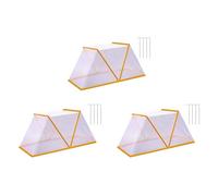 Agwuoetr 3X Garden Row Accelerator Plants Cover, 49x38x22cm Pliable Jardinières Surélevées Rangées de Légumes Housse de Protection des Plantes